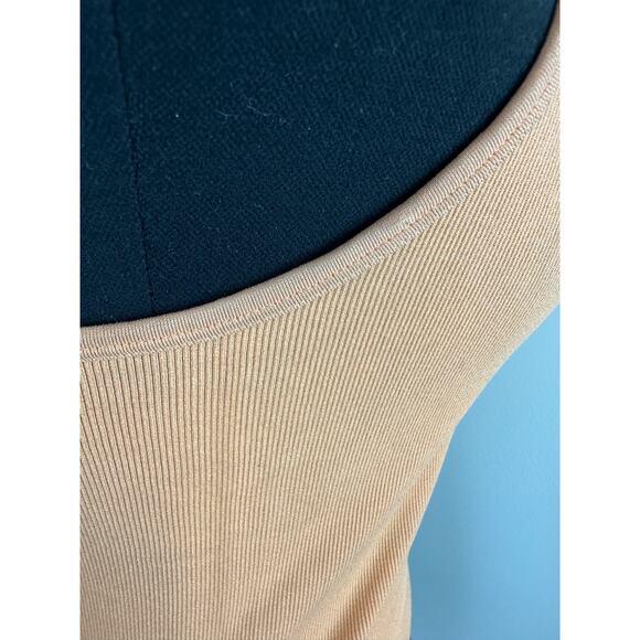 Pre-Loved Free People Movement Ribbed Tank Top - Orange Sherbet Small - Picture 7 of 7